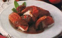 Pollo con langosta